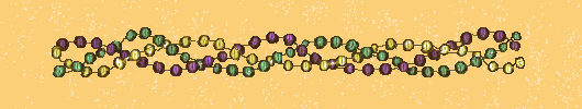 mardi gras bead for contact form