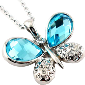 butterfly necklace